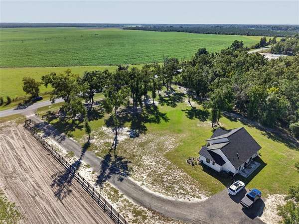 10 Acres of Recreational Land with Home for Sale in O'Brien, Florida