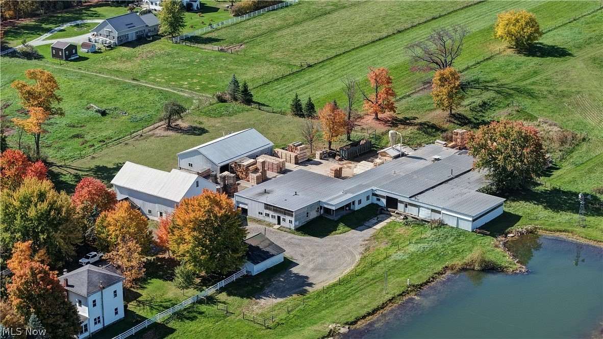 7.77 Acres of Land with Home for Auction in Middlefield, Ohio