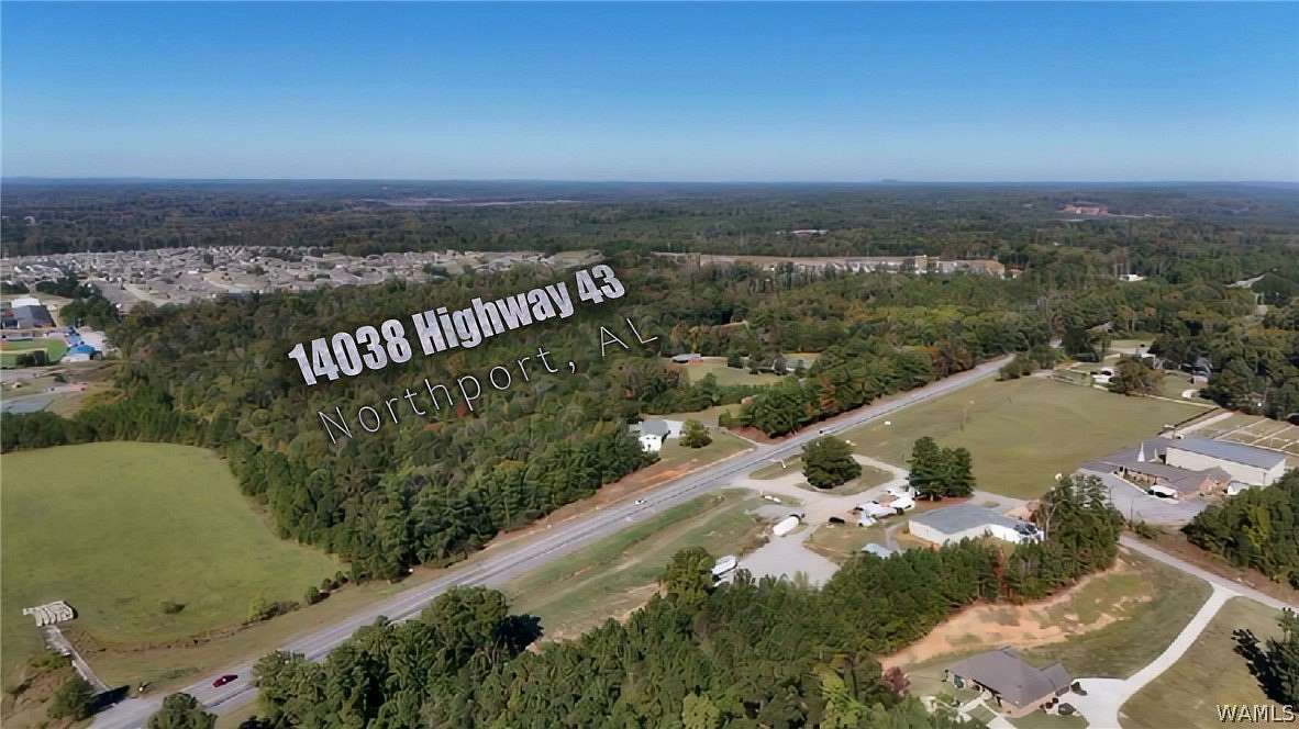 54 Acres of Land with Home for Sale in Northport, Alabama