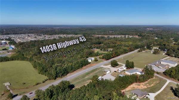 54 Acres of Land with Home for Sale in Northport, Alabama