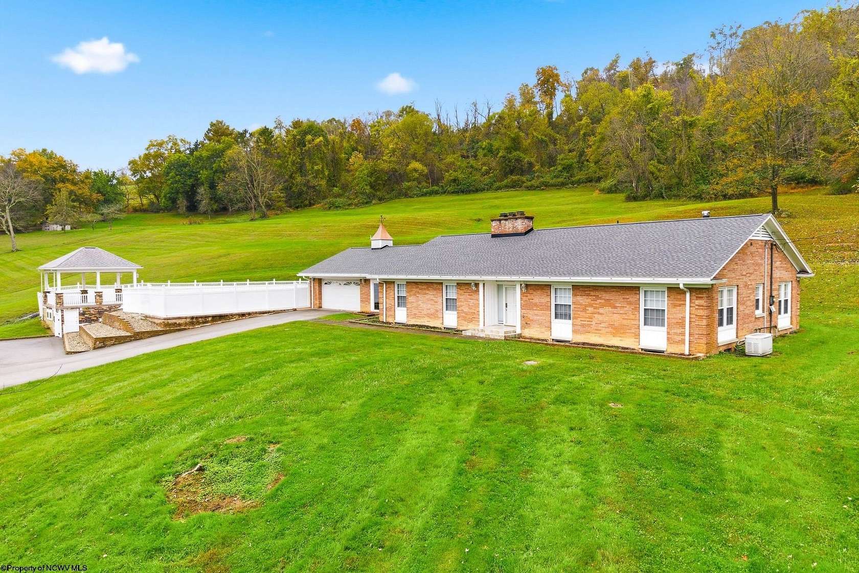 19.5 Acres of Land with Home for Sale in Fairmont, West Virginia