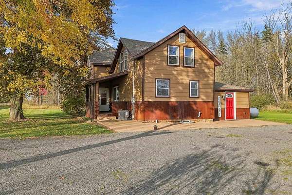 1.55 Acres of Land with Home for Sale in Rudolph, Wisconsin