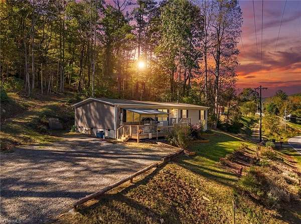 2.86 Acres of Land with Home for Sale in McGrady, North Carolina