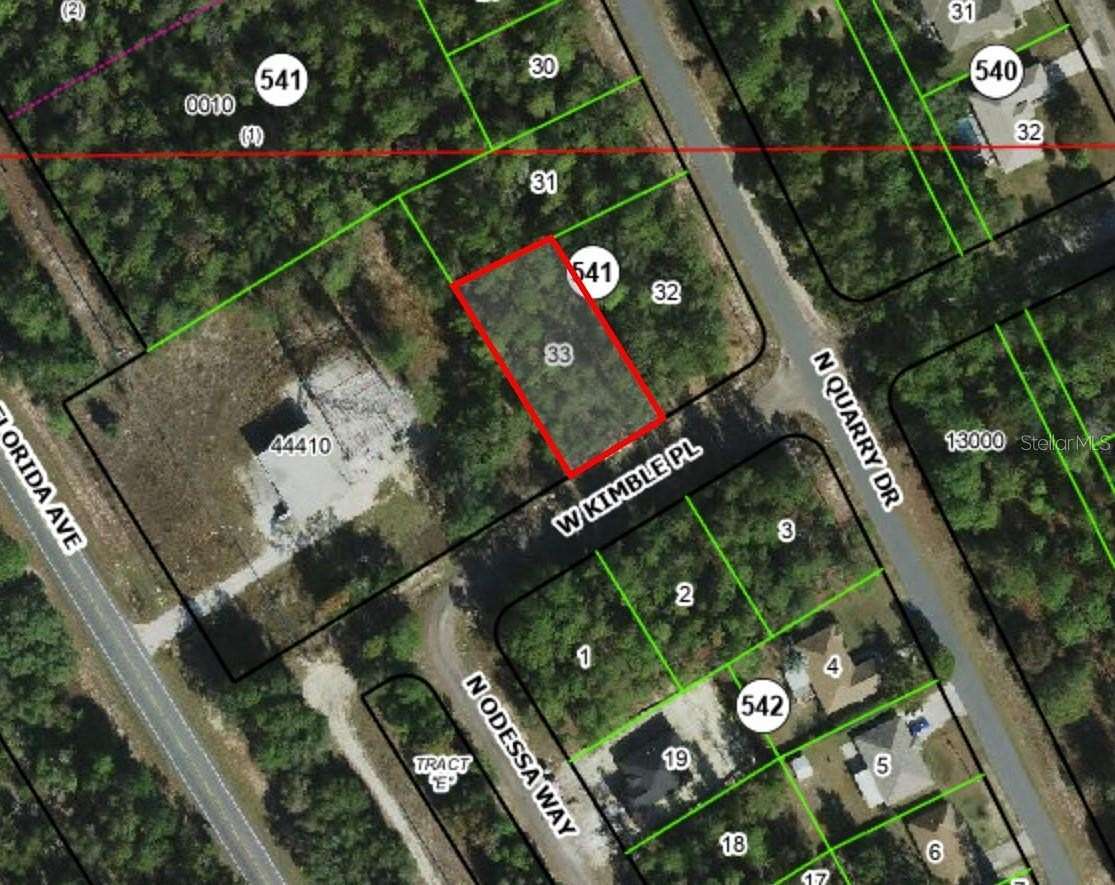 0.31 Acres of Residential Land for Sale in Citrus Springs, Florida