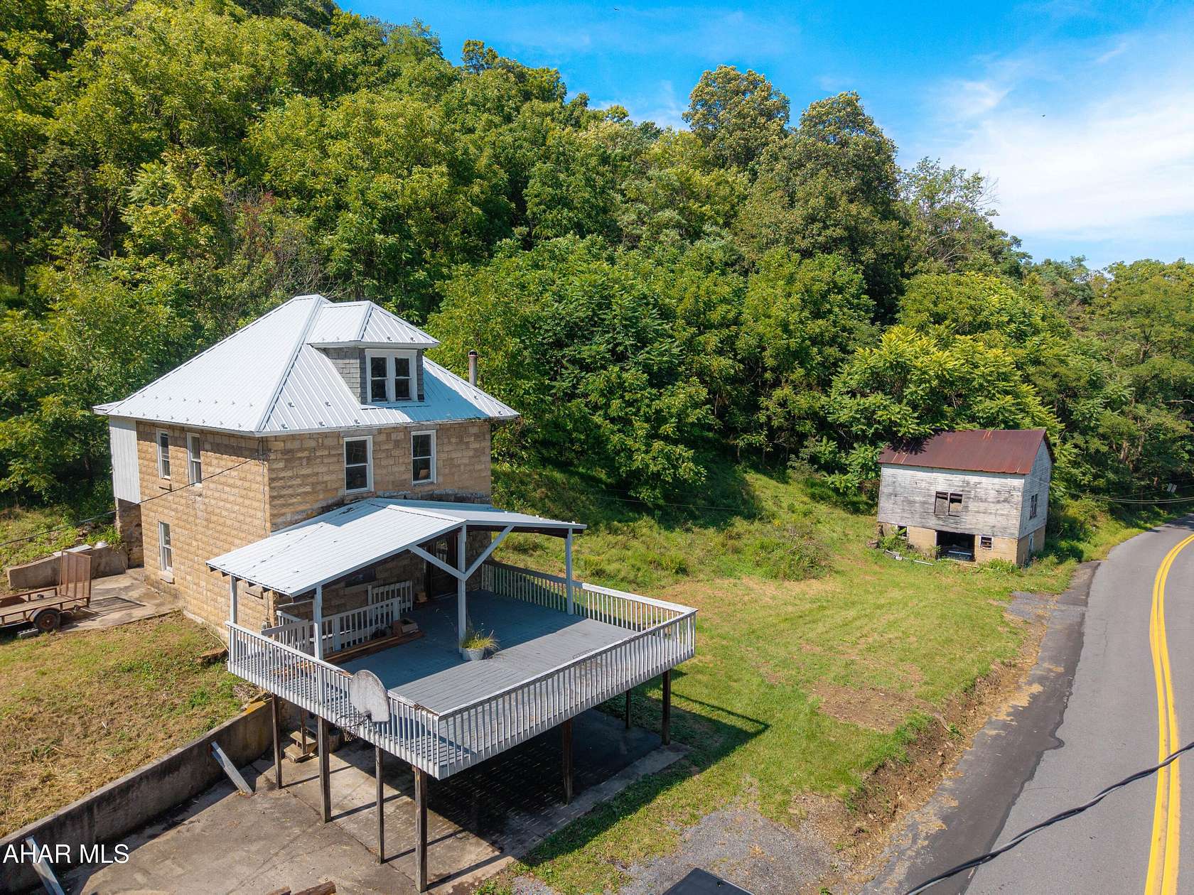 7 Acres of Land with Home for Sale in Coaldale, Pennsylvania