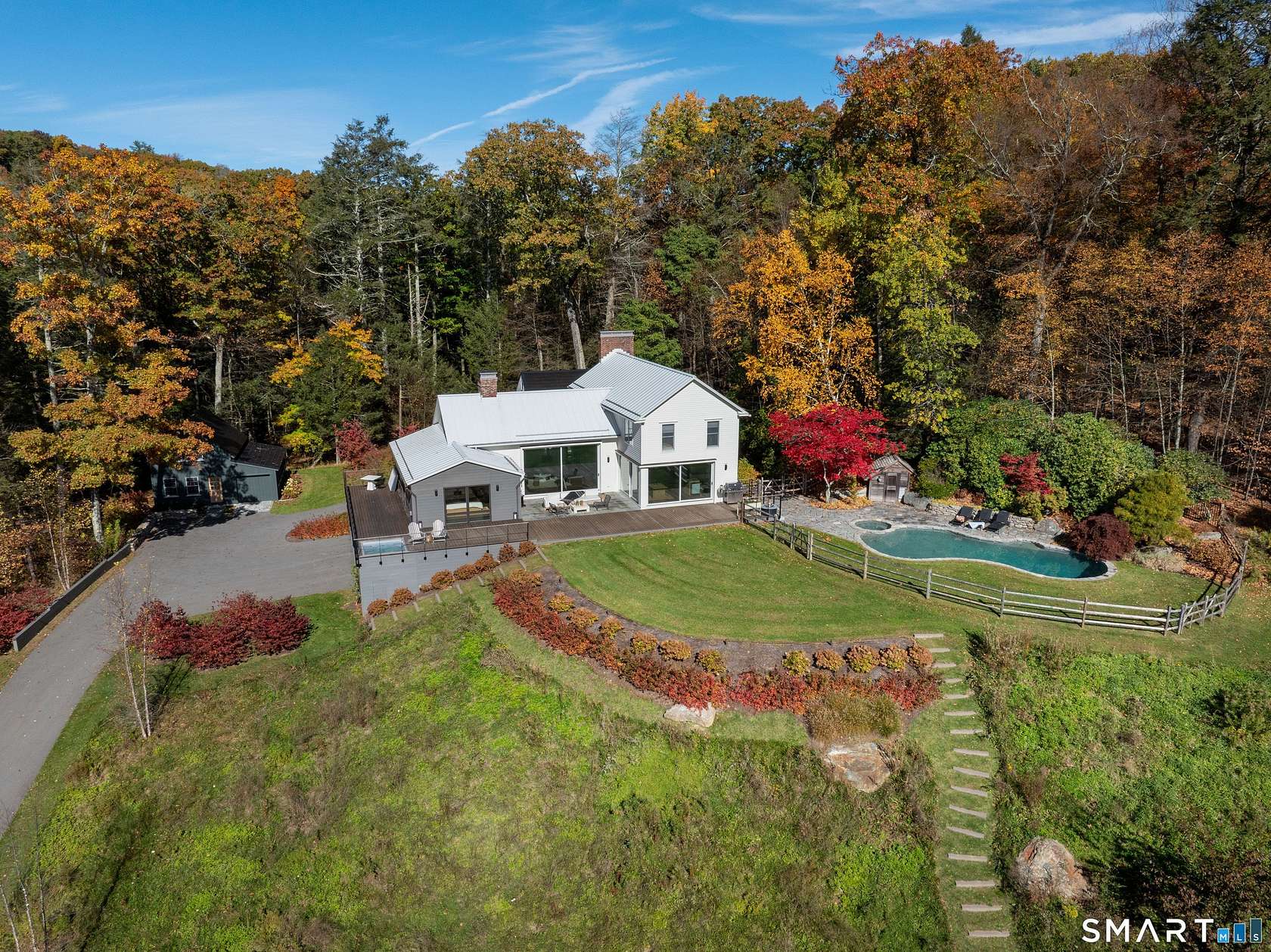 4 Acres of Land with Home for Lease in Salisbury, Connecticut