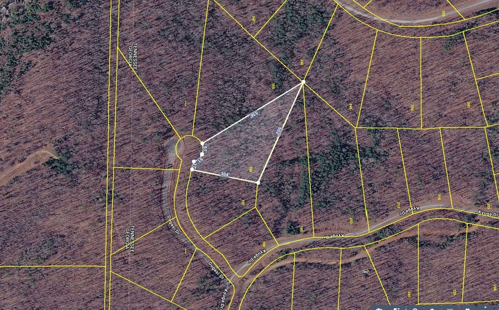 2.29 Acres of Residential Land for Sale in South Pittsburg, Tennessee