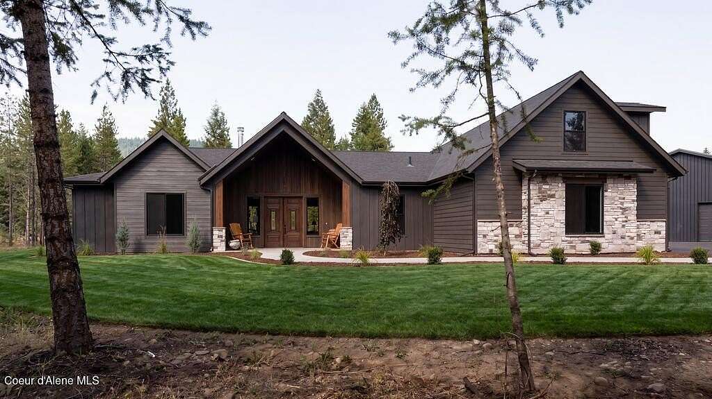 5 Acres of Land with Home for Sale in Athol, Idaho