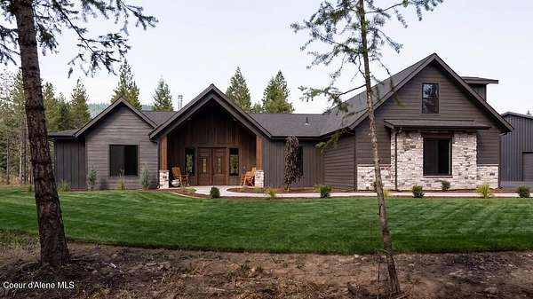 5 Acres of Land with Home for Sale in Athol, Idaho
