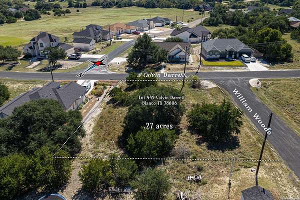 0.27 Acres of Residential Land for Sale in Blanco, Texas