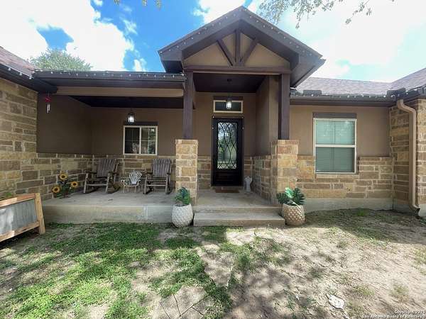 2.55 Acres of Land with Home for Lease in Adkins, Texas