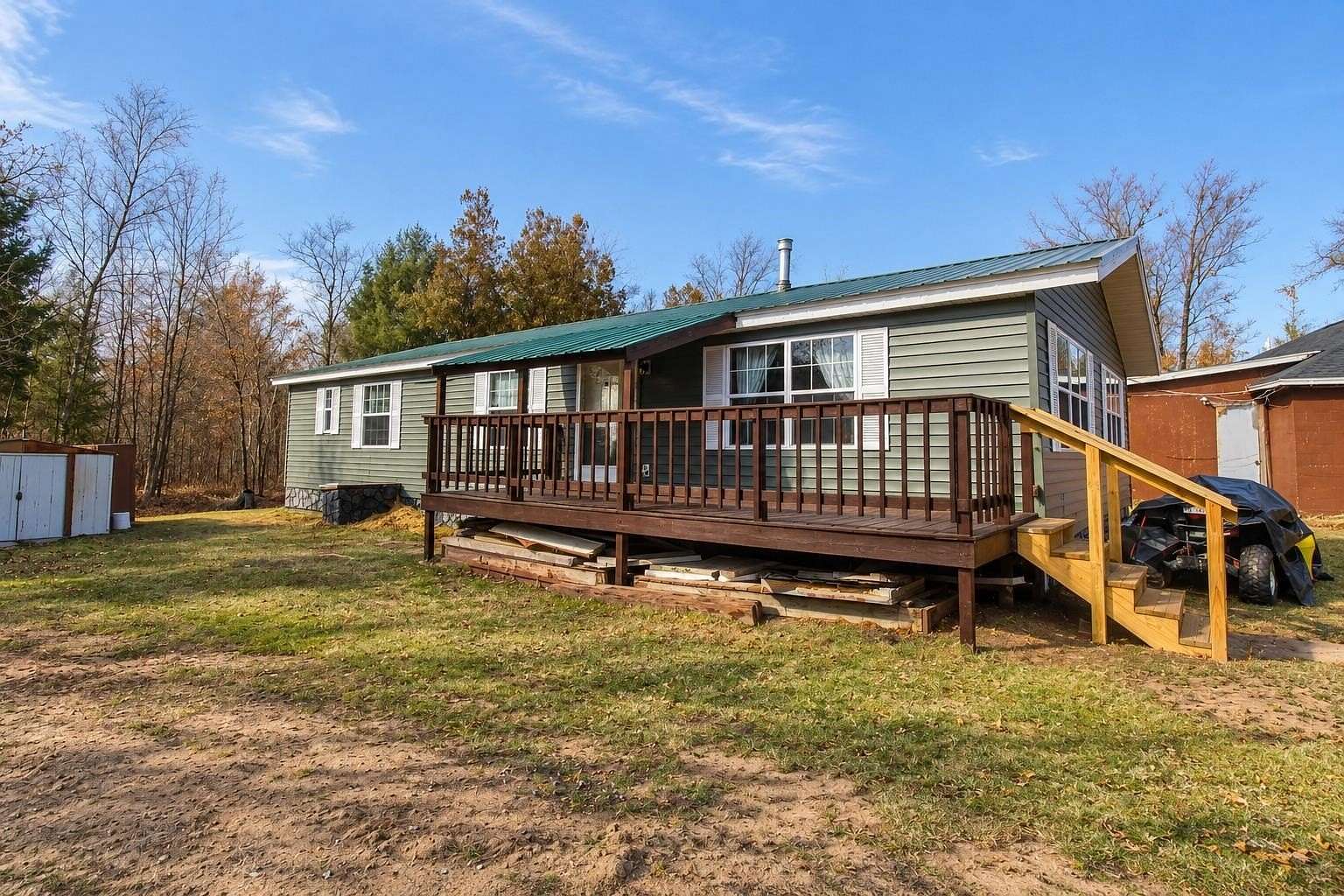 3.8 Acres of Improved Mixed-Use Land for Sale in Necedah Town, Wisconsin