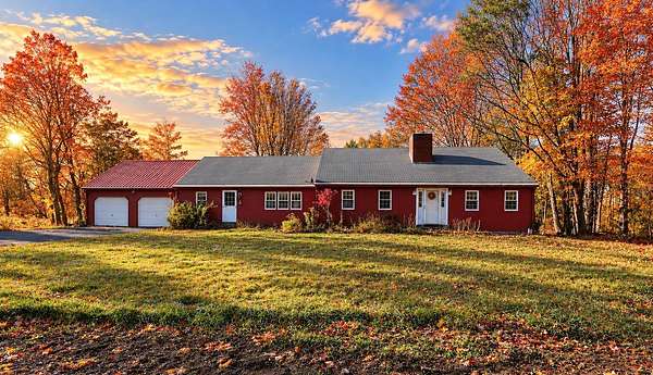 60.8 Acres of Land with Home for Sale in Windham Town, Maine