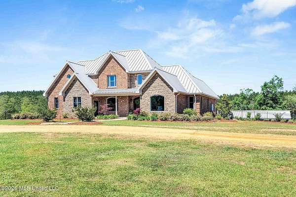 73.7 Acres of Land with Home for Sale in Bogue Chitto, Mississippi