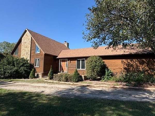 10 Acres of Land with Home for Sale in Burlington, Kansas