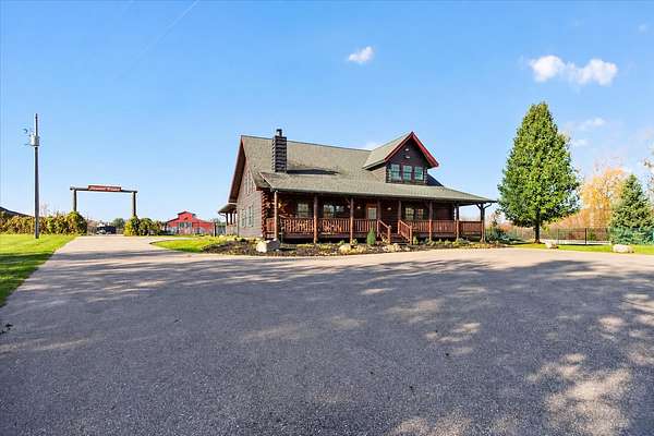 35 Acres of Land with Home for Sale in Clare, Michigan