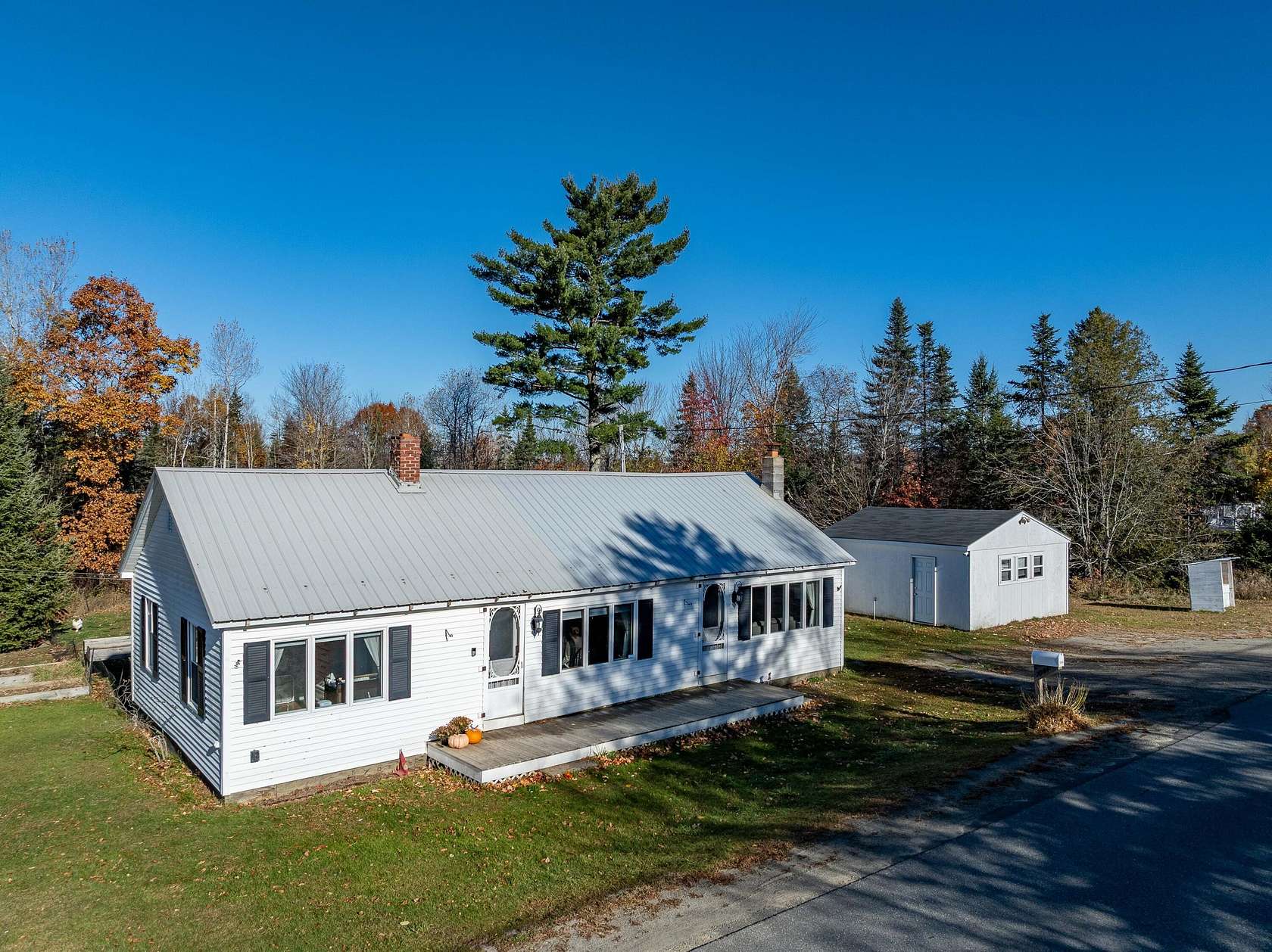 5 Acres of Land with Home for Sale in Knox Town, Maine