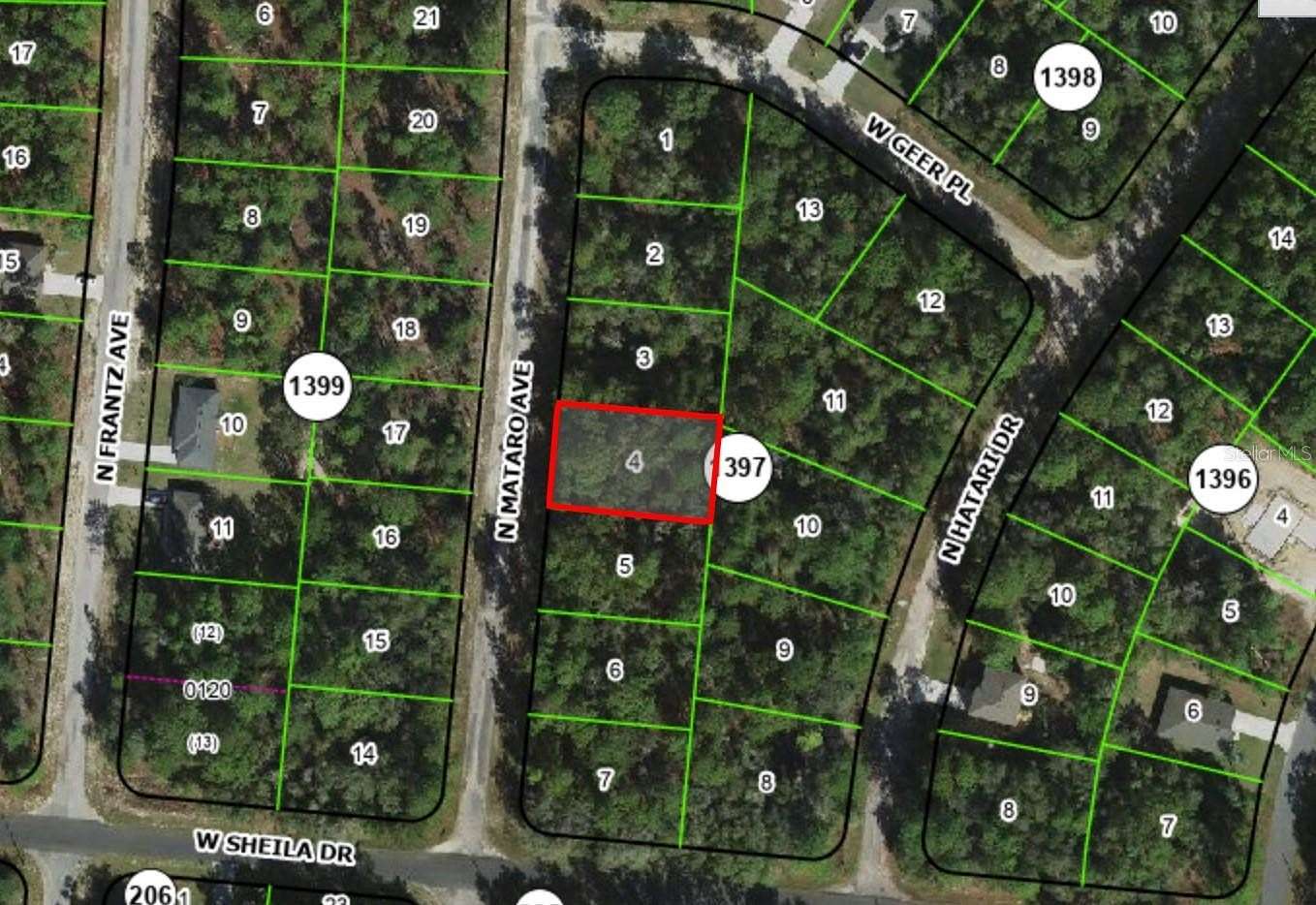 0.23 Acres of Residential Land for Sale in Citrus Springs, Florida
