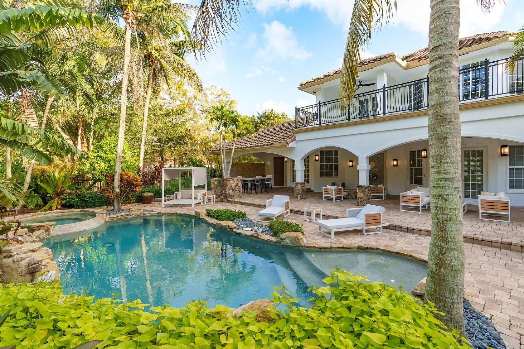 2.14 Acres of Land with Home for Lease in Wellington, Florida