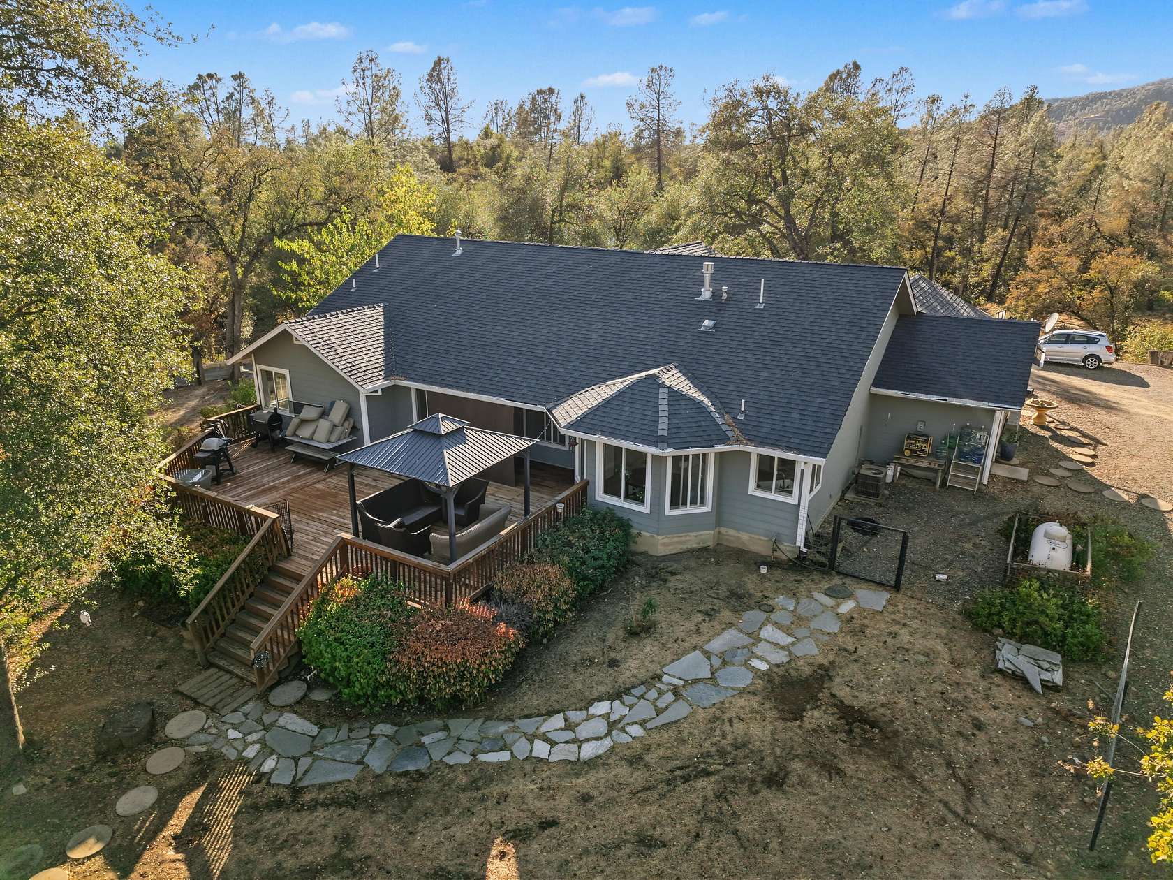 1.5 Acres of Land with Home for Sale in Redding, California