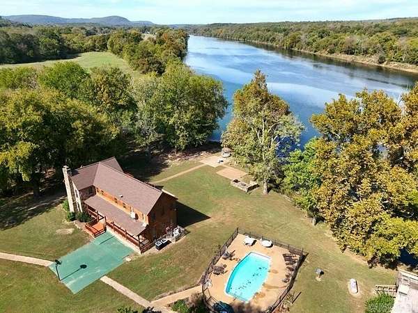 3.9 Acres of Land with Home for Sale in Locust Grove, Arkansas