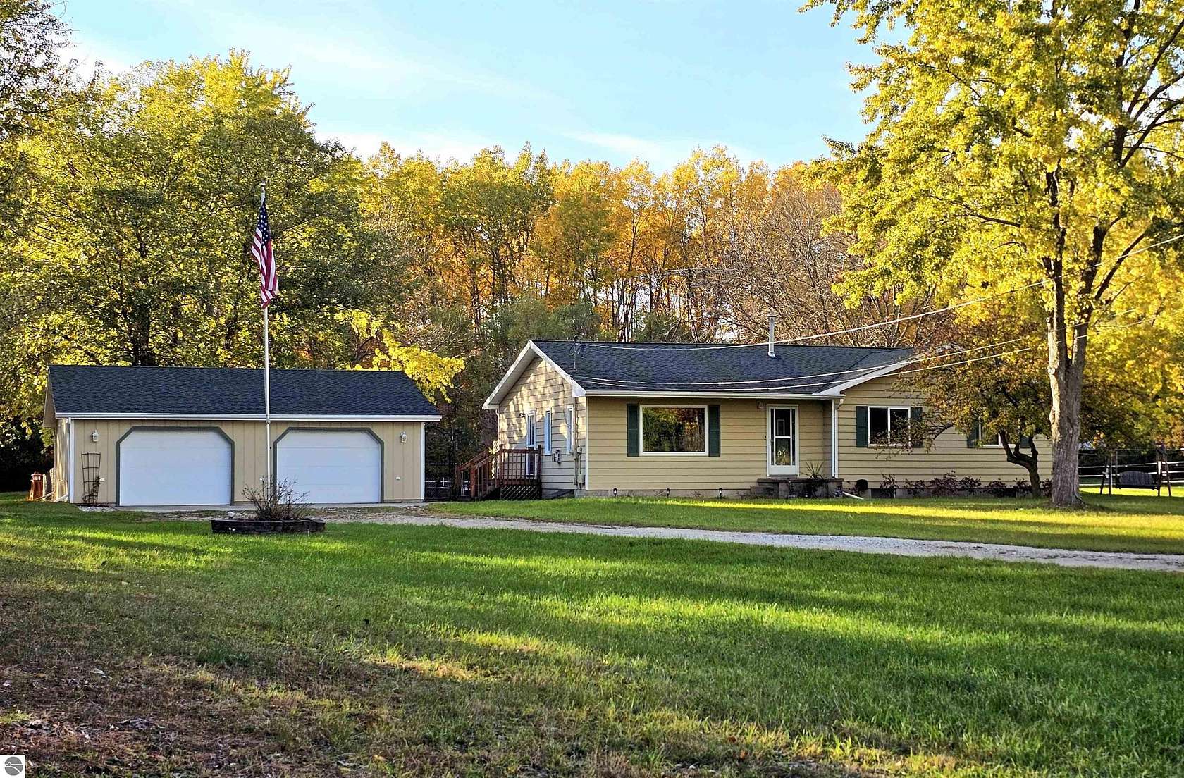 5 Acres of Land with Home for Sale in Elwell, Michigan