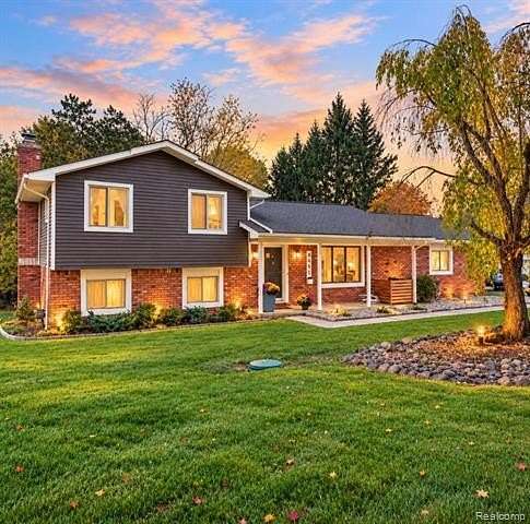1.52 Acres of Land with Home for Sale in Springfield Township, Michigan