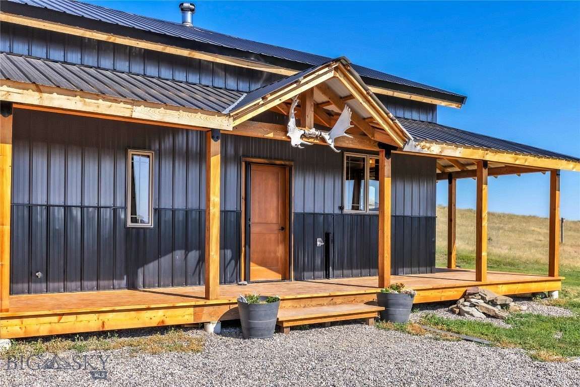 10 Acres of Land with Home for Sale in Livingston, Montana