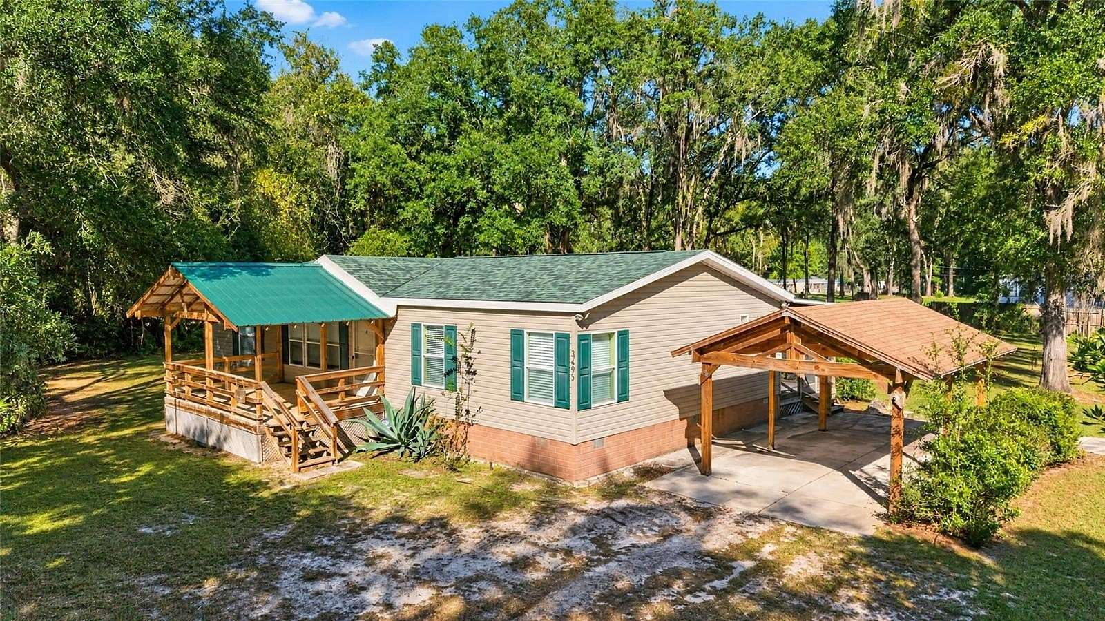2.24 Acres of Land with Home for Sale in Anthony, Florida