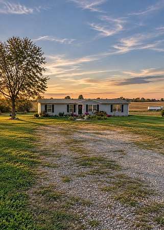 2.88 Acres of Land with Home for Sale in Brookville, Indiana