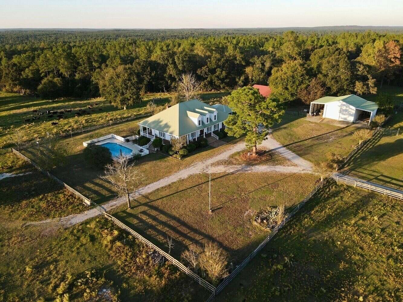 12 Acres of Land with Home for Sale in Citronelle, Alabama