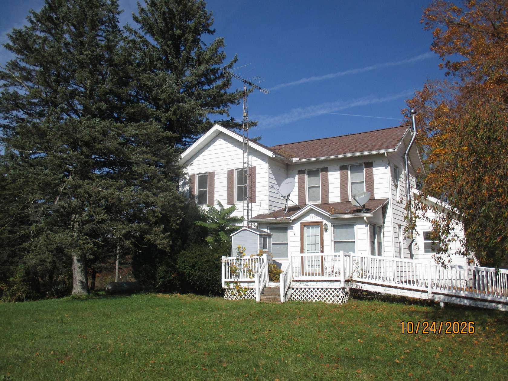 2.75 Acres of Land with Home for Sale in Hillsdale, Michigan
