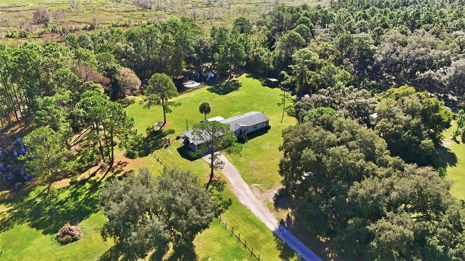 5 Acres of Land with Home for Sale in Leesburg, Florida