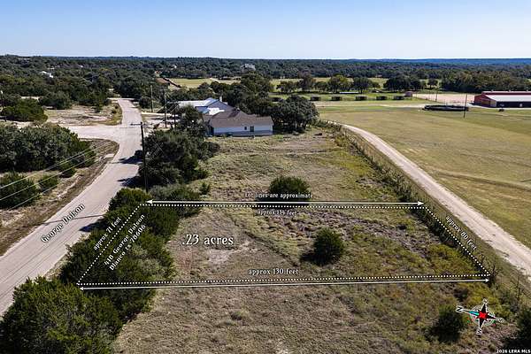 0.23 Acres of Residential Land for Sale in Blanco, Texas