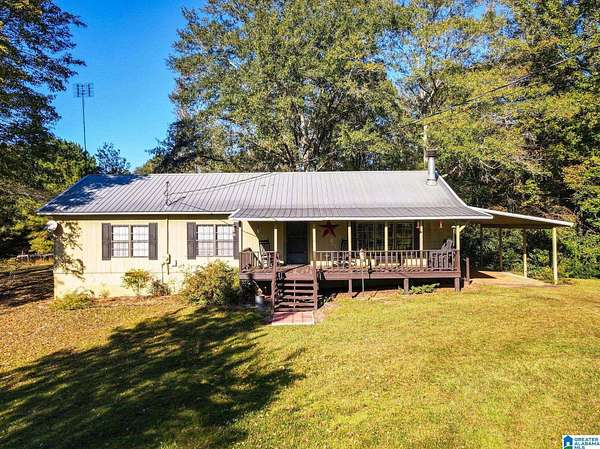 38.5 Acres of Land with Home for Sale in Ashland, Alabama
