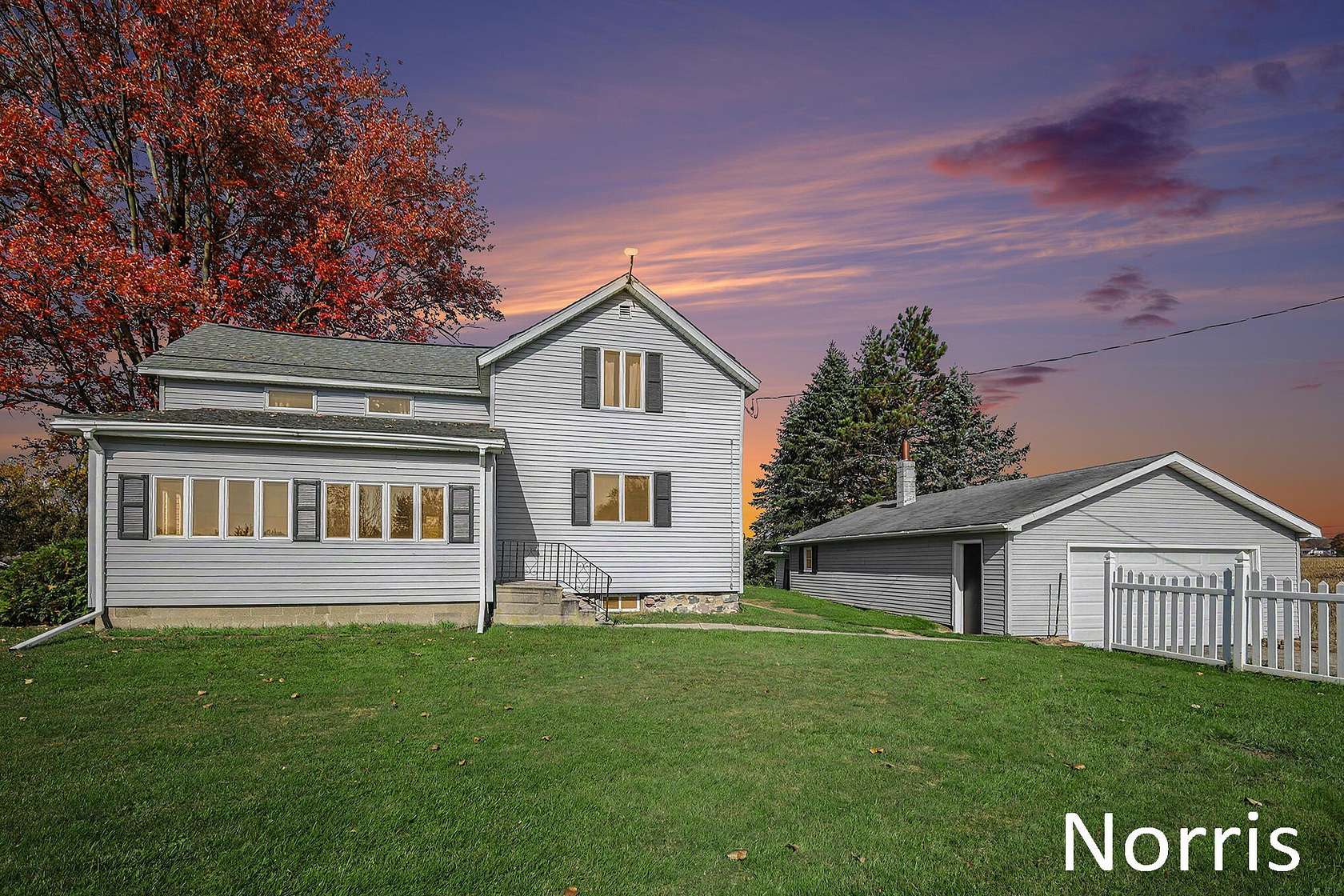 2.5 Acres of Land with Home for Sale in Alto, Michigan