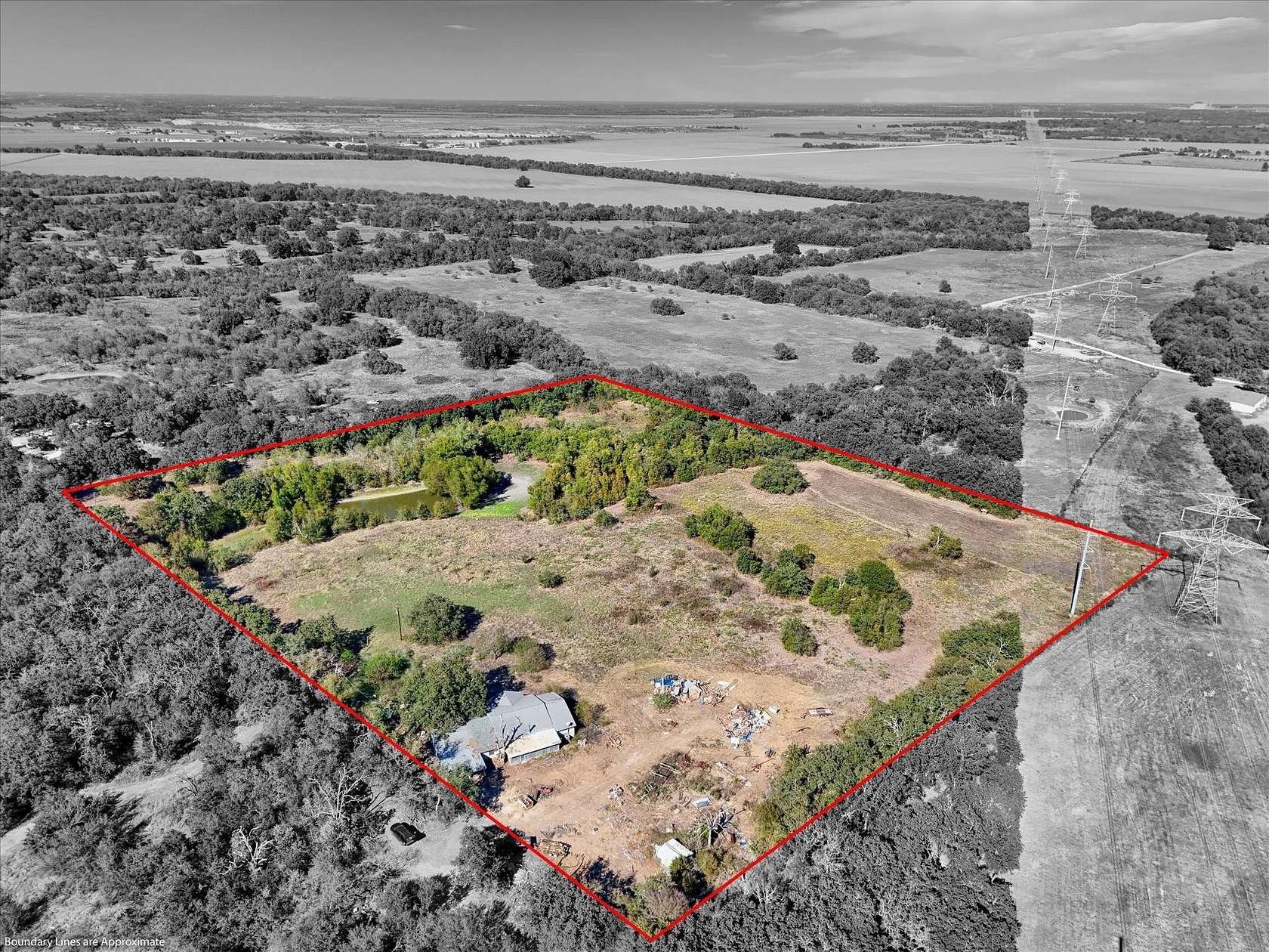 13 Acres of Land with Home for Sale in Lorena, Texas