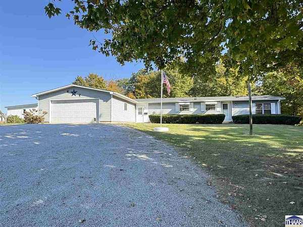 2 Acres of Land with Home for Sale in Clinton, Indiana