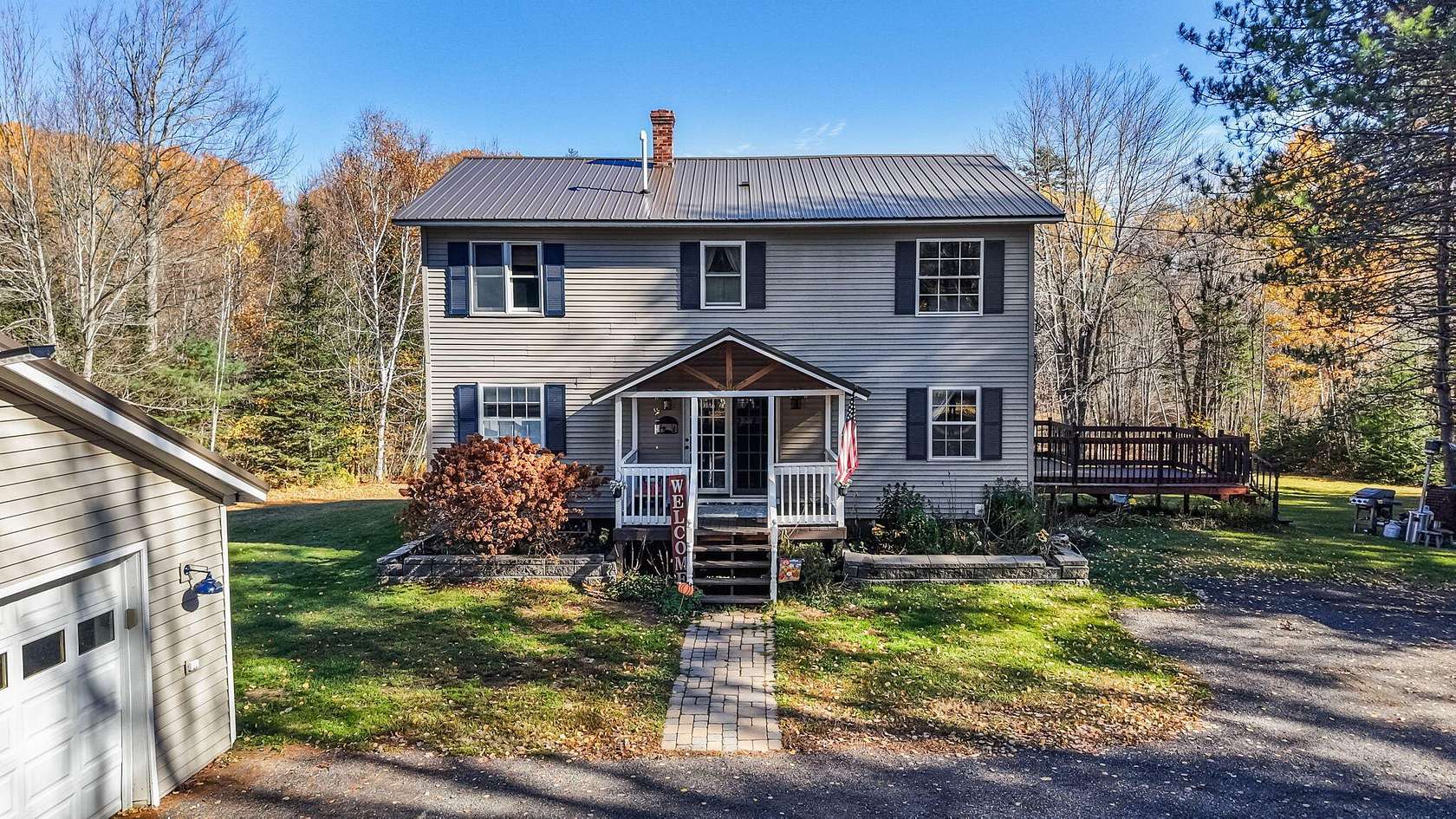 3.2 Acres of Land with Home for Sale in Enfield, Maine
