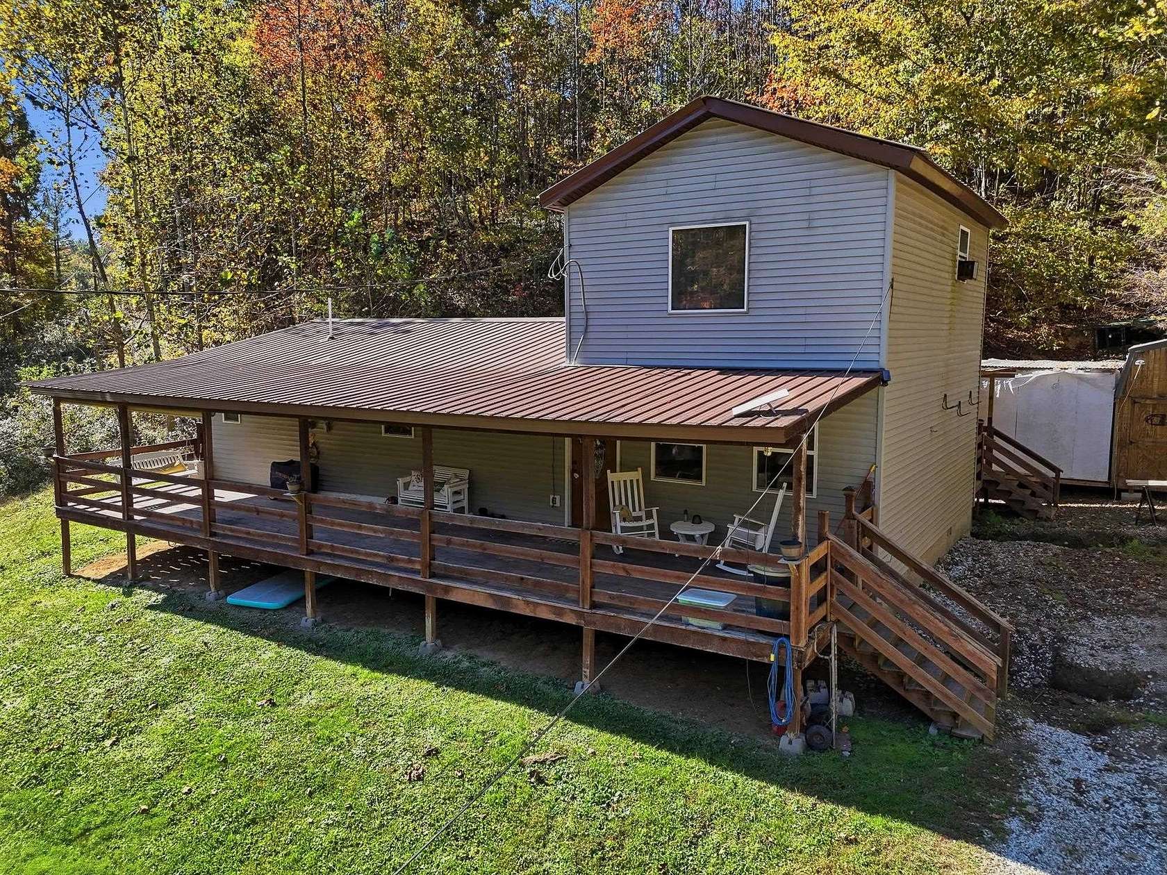 4.66 Acres of Land with Home for Sale in Ironton, Ohio