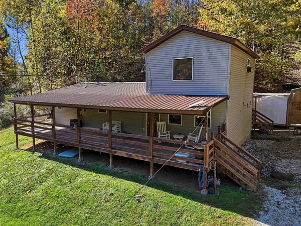 4.66 Acres of Land with Home for Sale in Ironton, Ohio
