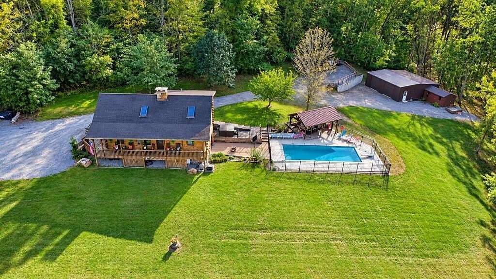 13 Acres of Recreational Land with Home for Sale in Mount Union, Pennsylvania