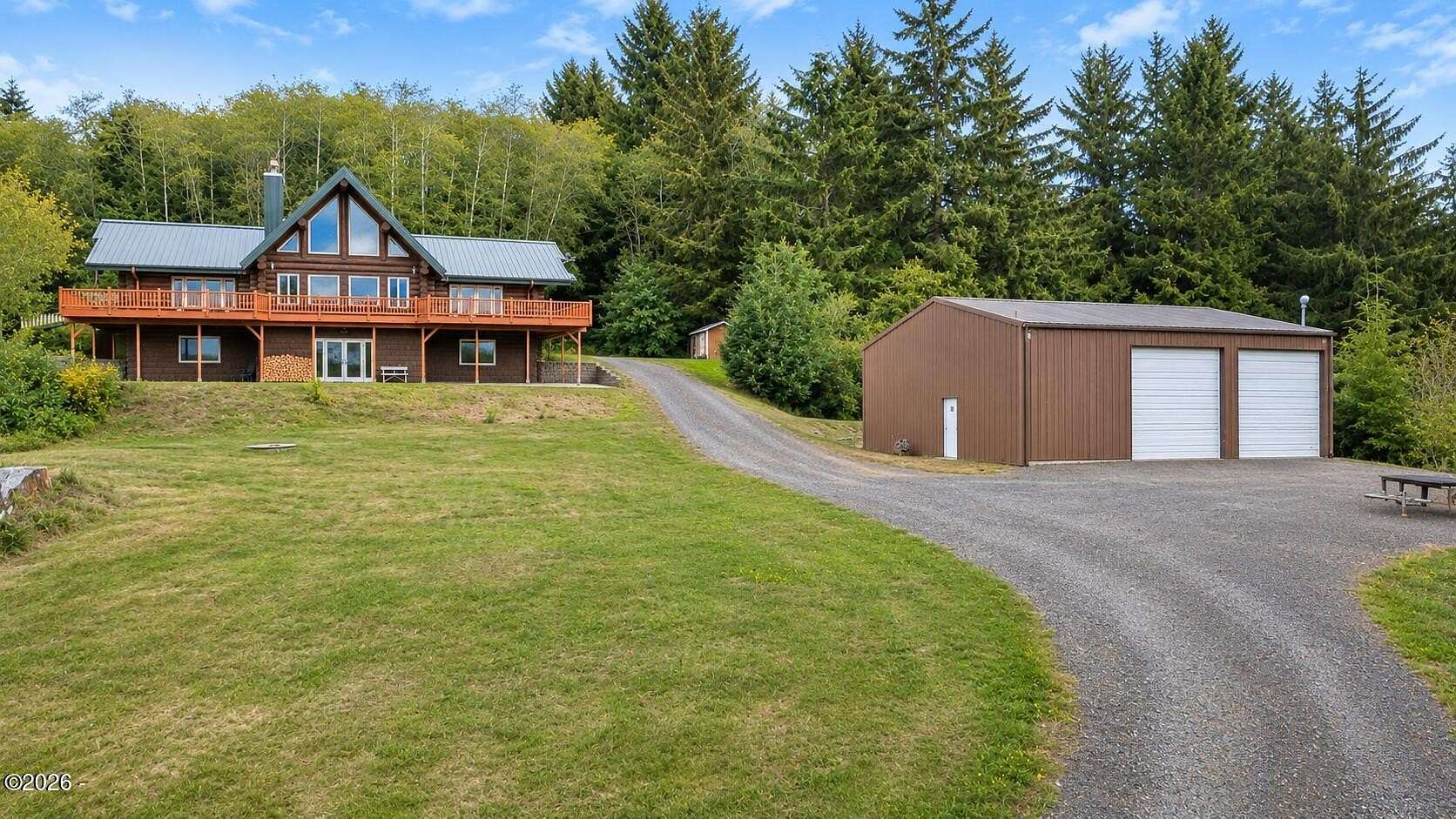 2 Acres of Land with Home for Sale in Cloverdale, Oregon
