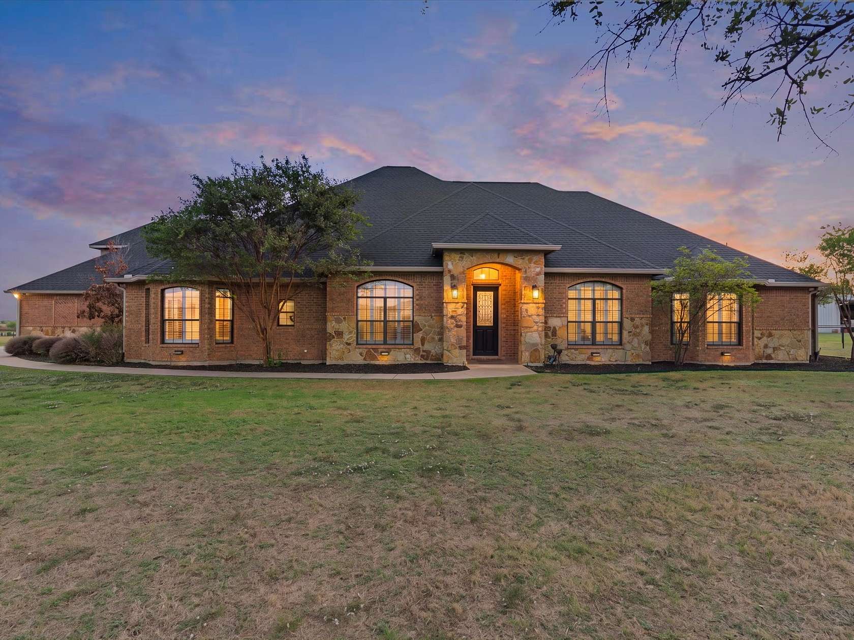 2.5 Acres of Land with Home for Sale in Krum, Texas