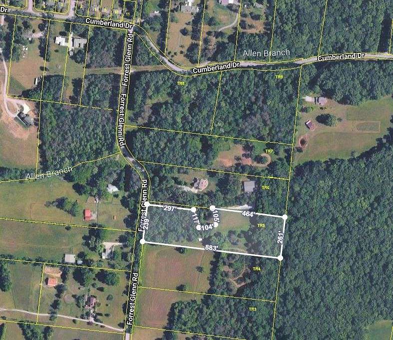5.33 Acres of Land for Sale in Fairview, Tennessee