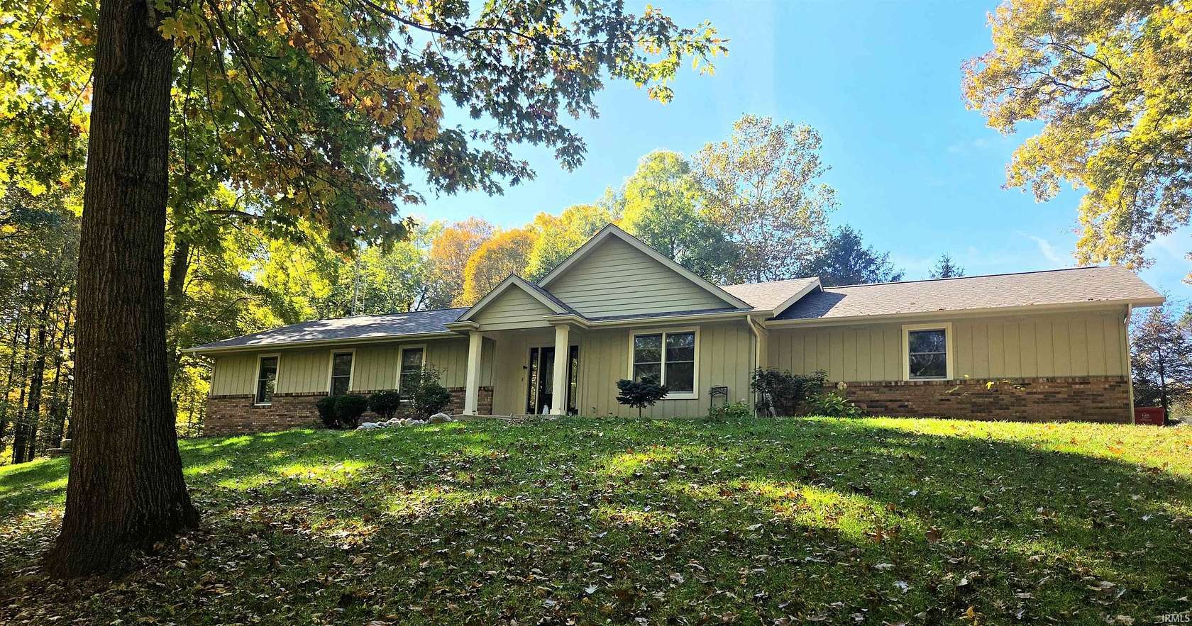 3.28 Acres of Land with Home for Sale in Andrews, Indiana