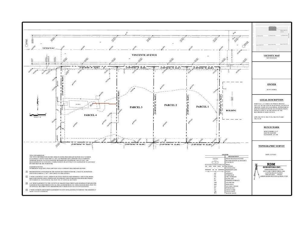 0.09 Acres of Residential Land for Sale in Placentia, California
