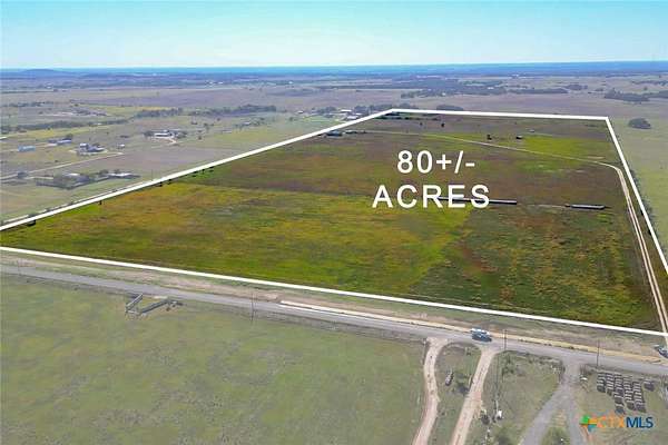 80 Acres of Agricultural Land for Sale in Florence, Texas