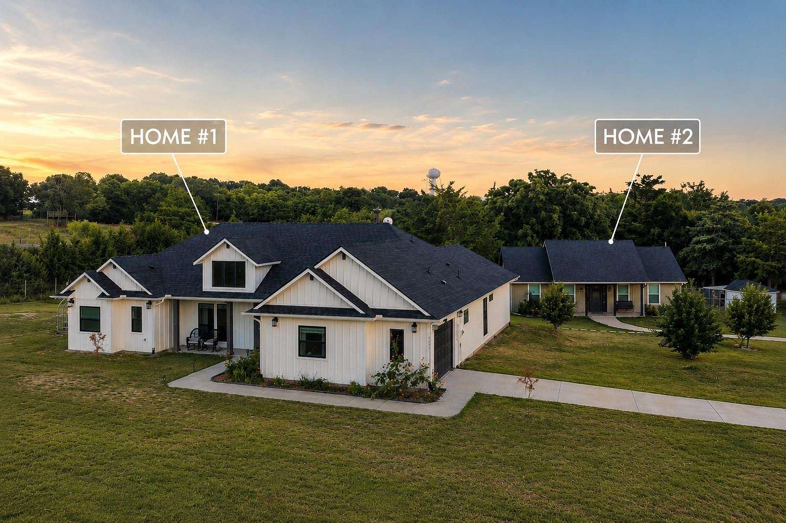 1.89 Acres of Land with Home for Lease in McKinney, Texas