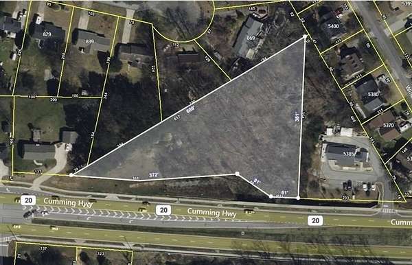 2 Acres of Commercial Land for Sale in Buford, Georgia